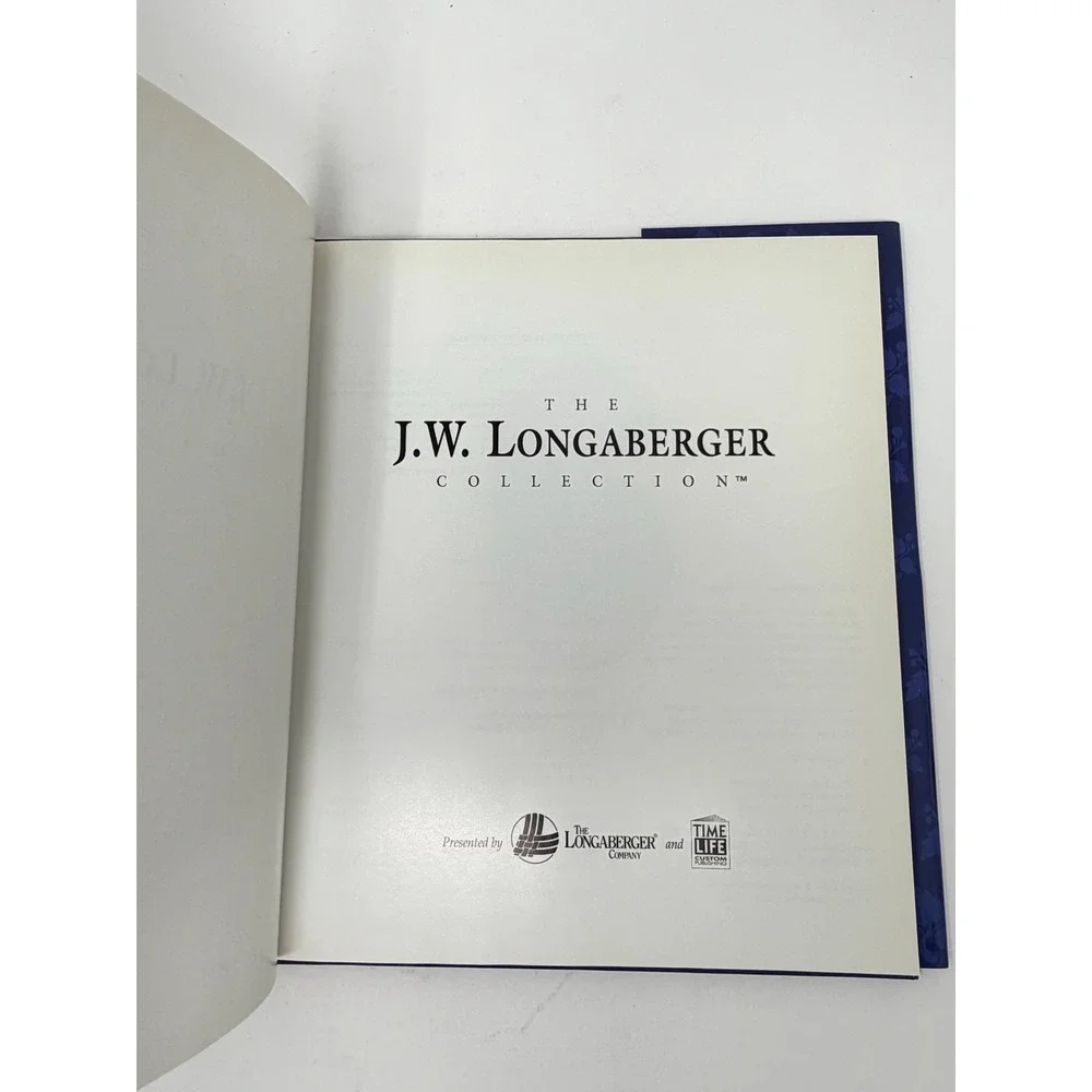 Vintage Longaberger J.W. Collection Book 1st Printing 2000 Collectors Calendar